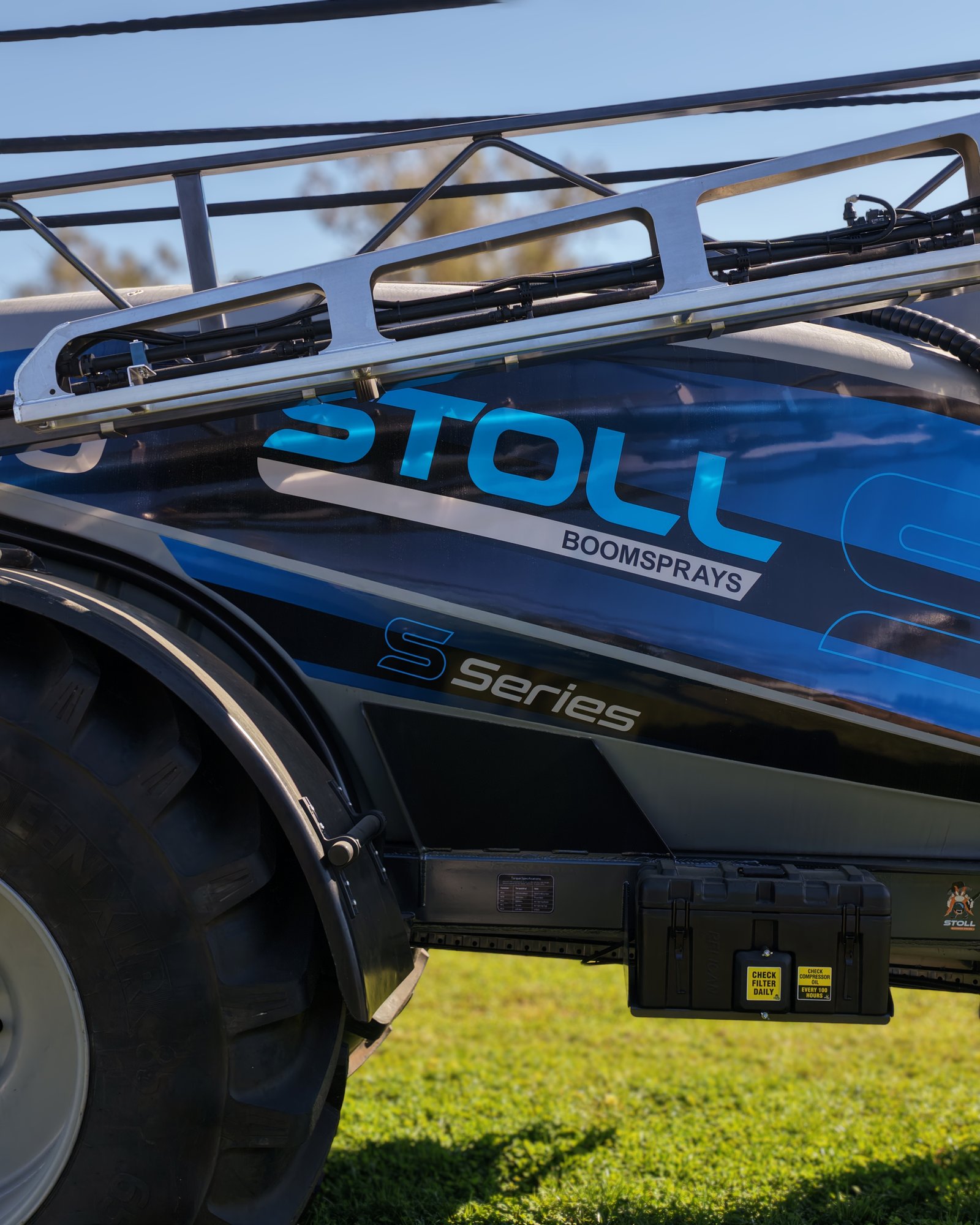 The tank of a Stoll S10, side on